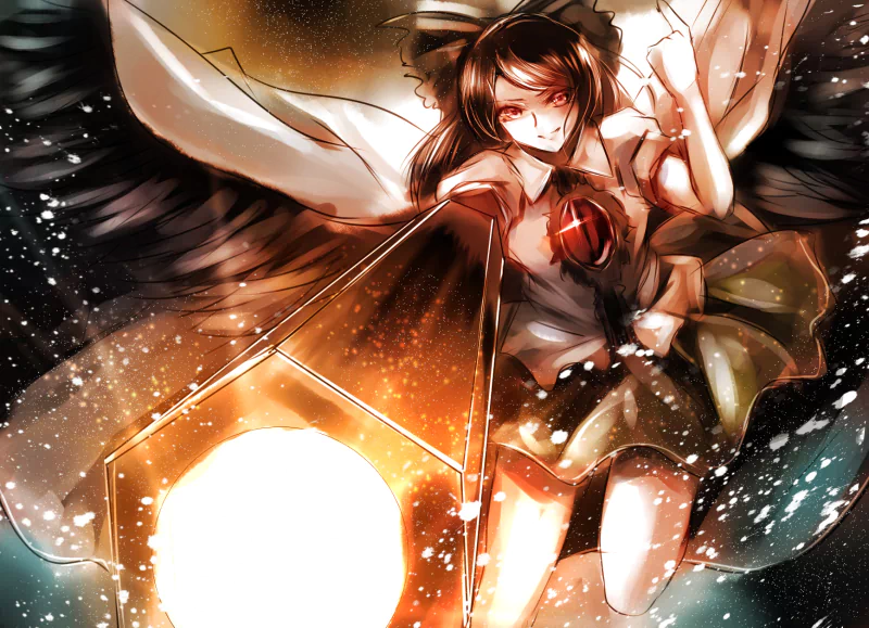 Utsuho Reiuji Anime Touhou Image