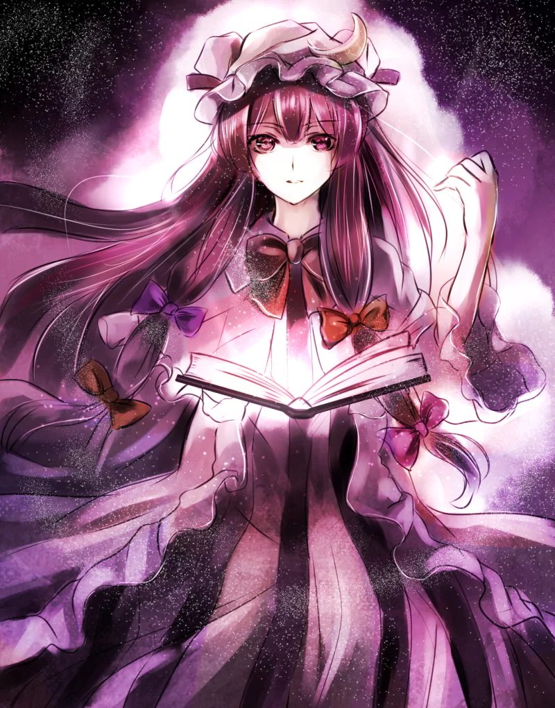 Patchouli Knowledge Anime Touhou Image