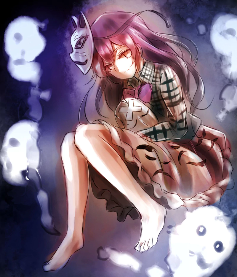 Hata no Kokoro Anime Touhou Image