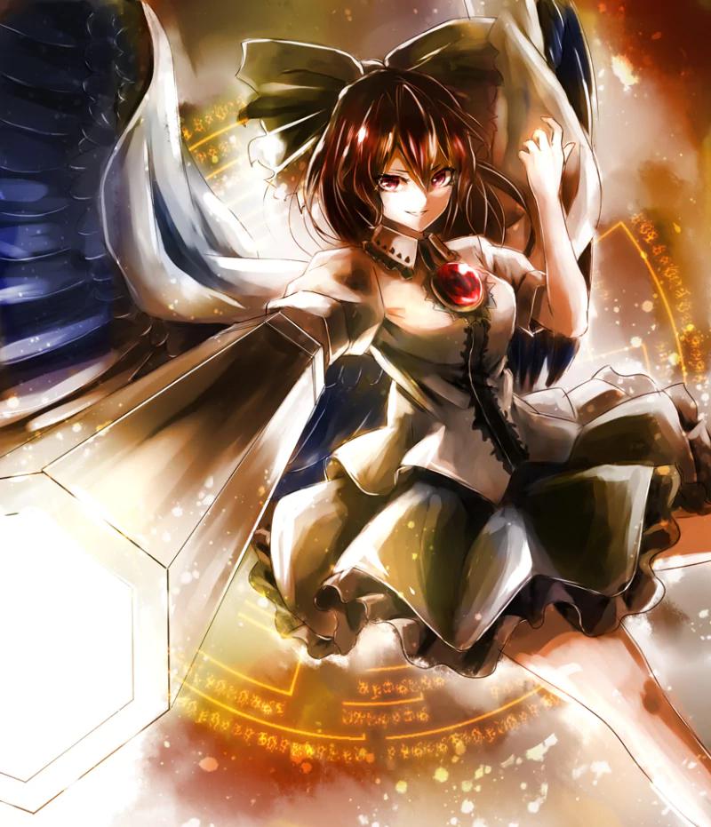 Utsuho Reiuji Anime Touhou Image