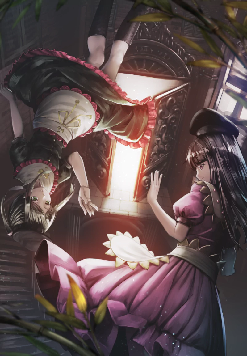 Satono Nishida Mai Teireida Anime Touhou Image