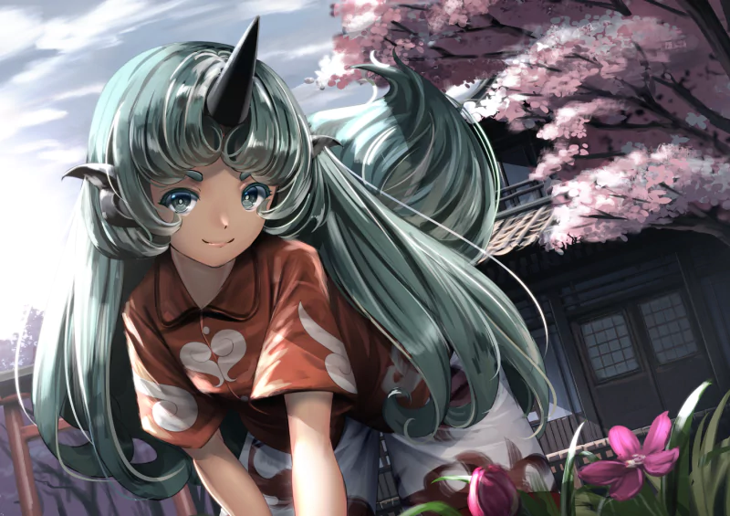 Aunn Komano Anime Touhou Image