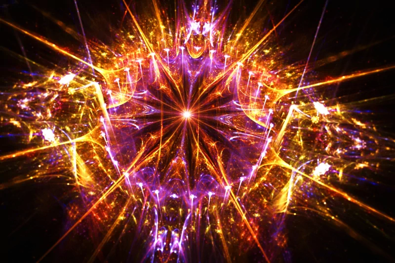 fractal Abstract kaleidoscope Image