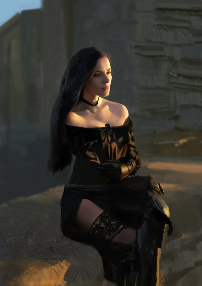 Yennefer of Vengerberg video game The Witcher 3: Wild Hunt Image