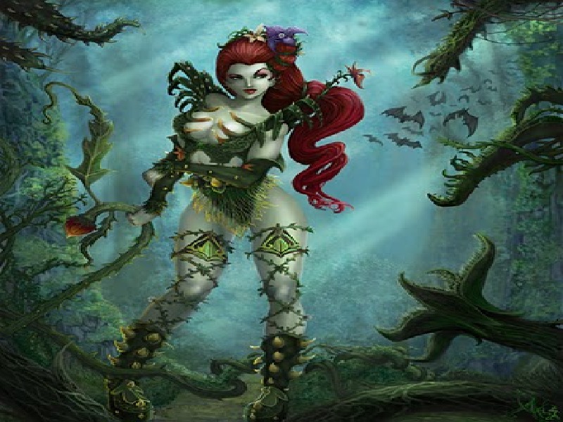 Fantasy Poison Ivy Art