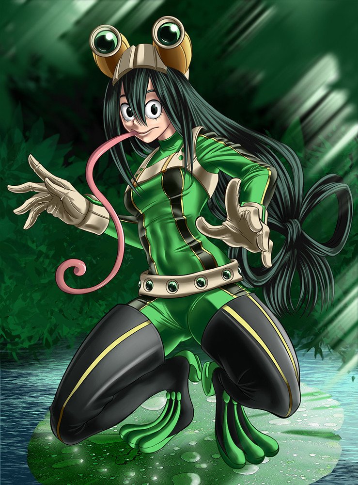 Download Tsuyu Asui Anime My Hero Academia Art
