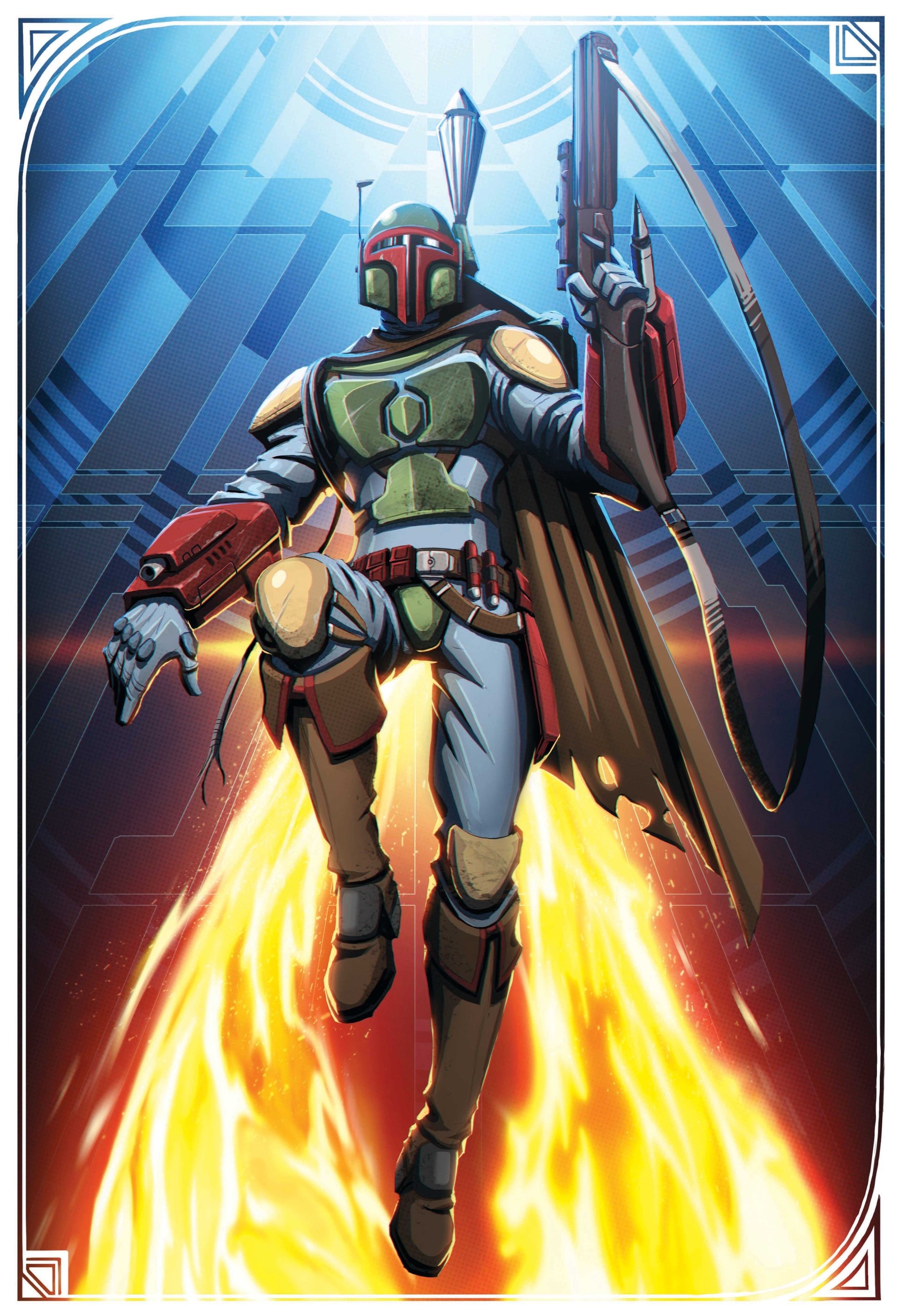 Download Boba Fett Sci Fi Star Wars Art