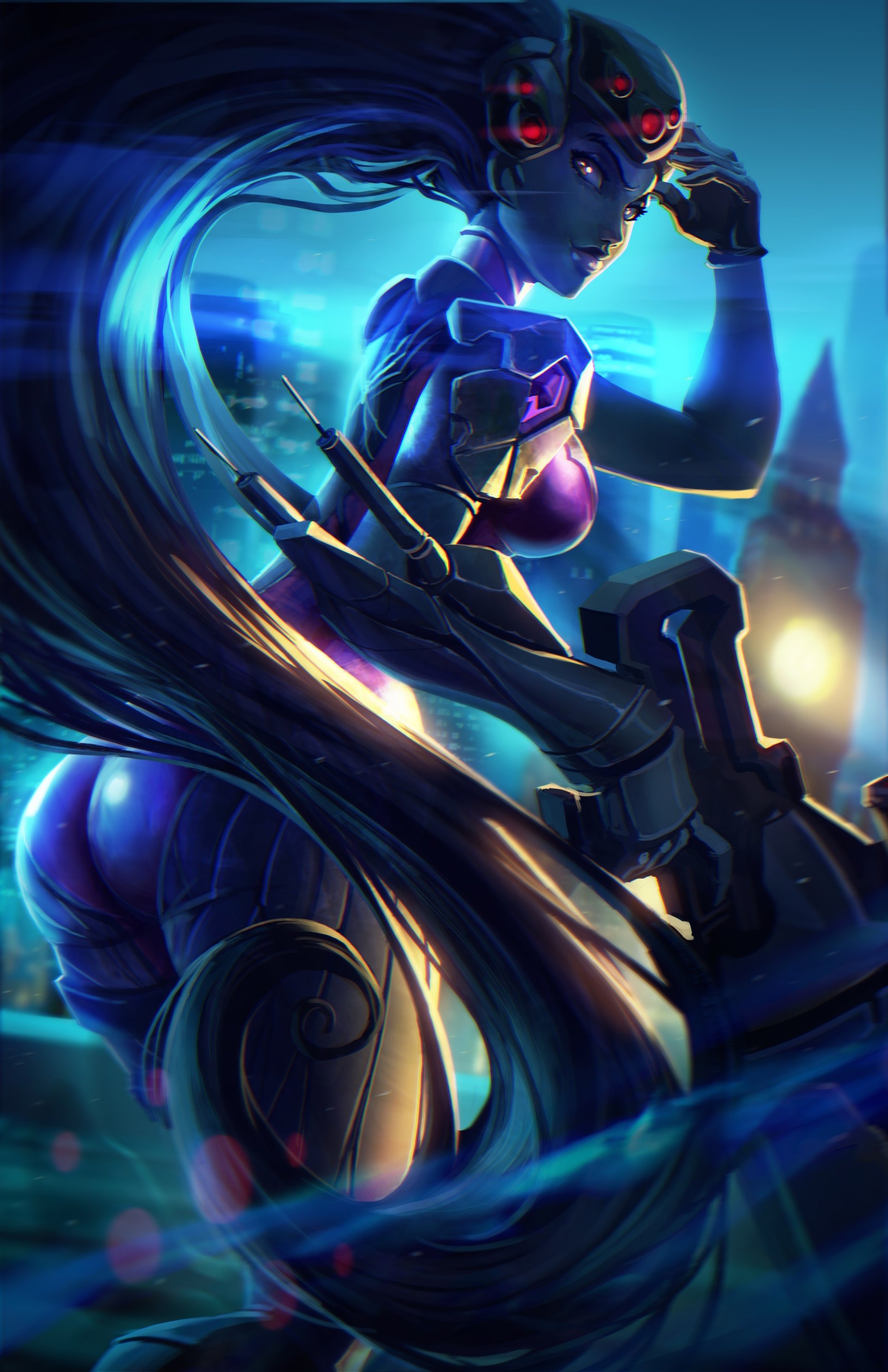 Download Widowmaker (Overwatch) Video Game Overwatch Art