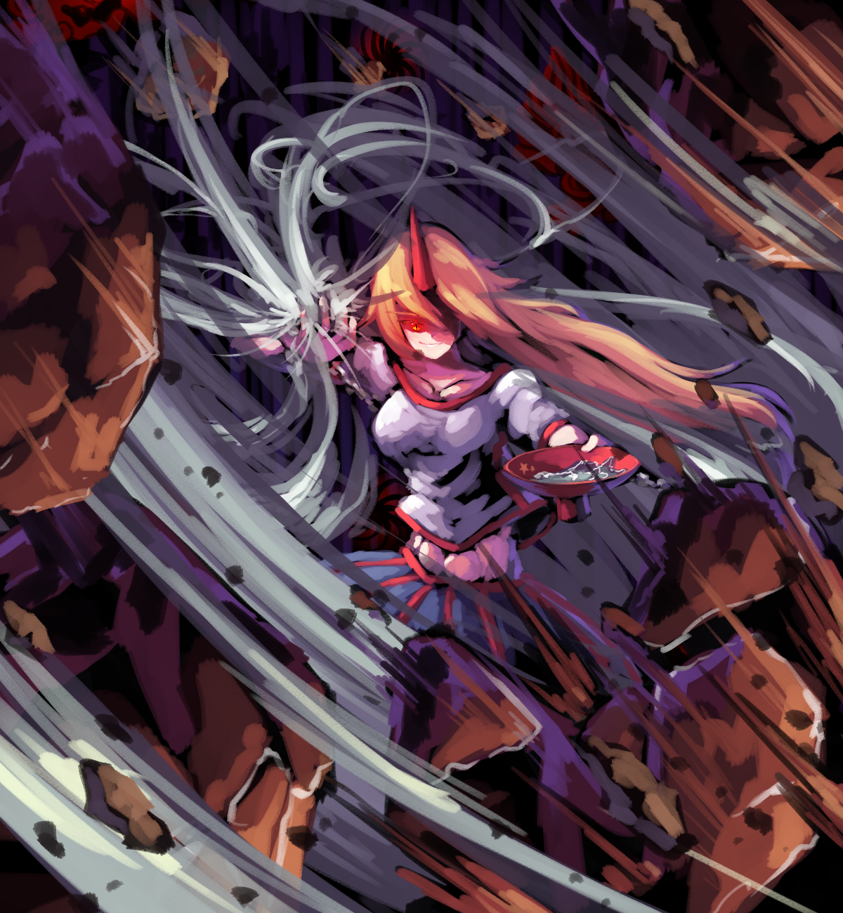 Download Yuugi Hoshiguma Anime Touhou Art