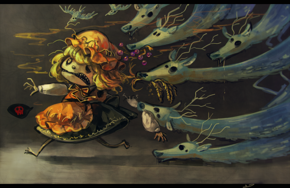 Download Minoriko Aki Anime Touhou Art