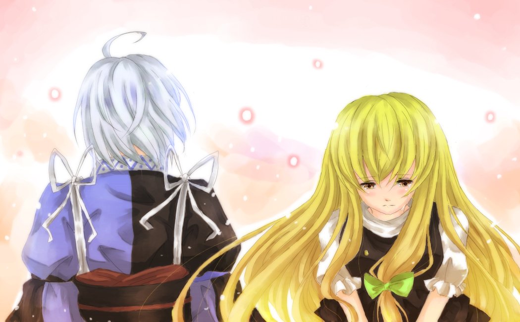 Download Marisa Kirisame Rinnosuke Morichika Anime Touhou Art