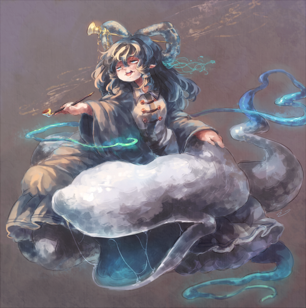 Download Seiga Kaku Anime Touhou Art