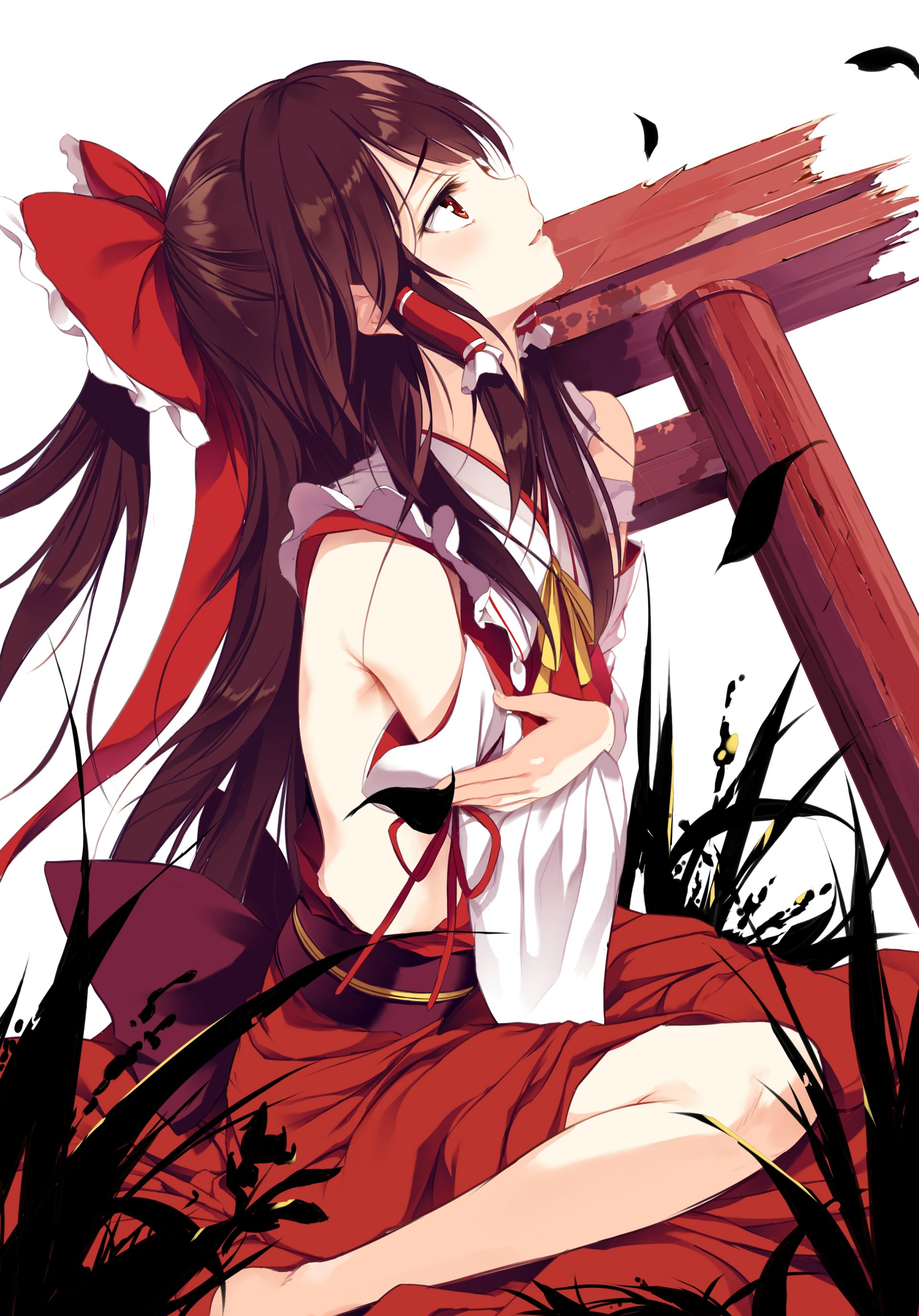 Download Reimu Hakurei Anime Touhou Art