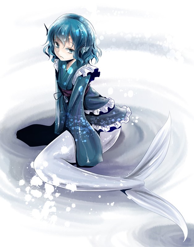 Download Wakasagihime (Touhou) Anime Touhou Art