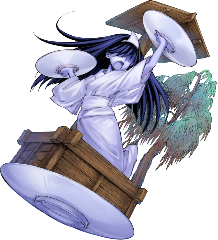 Download Okiku Anime Touhou Art