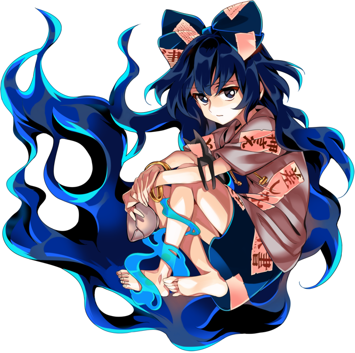 Download Shion Yorigami Anime Touhou Art
