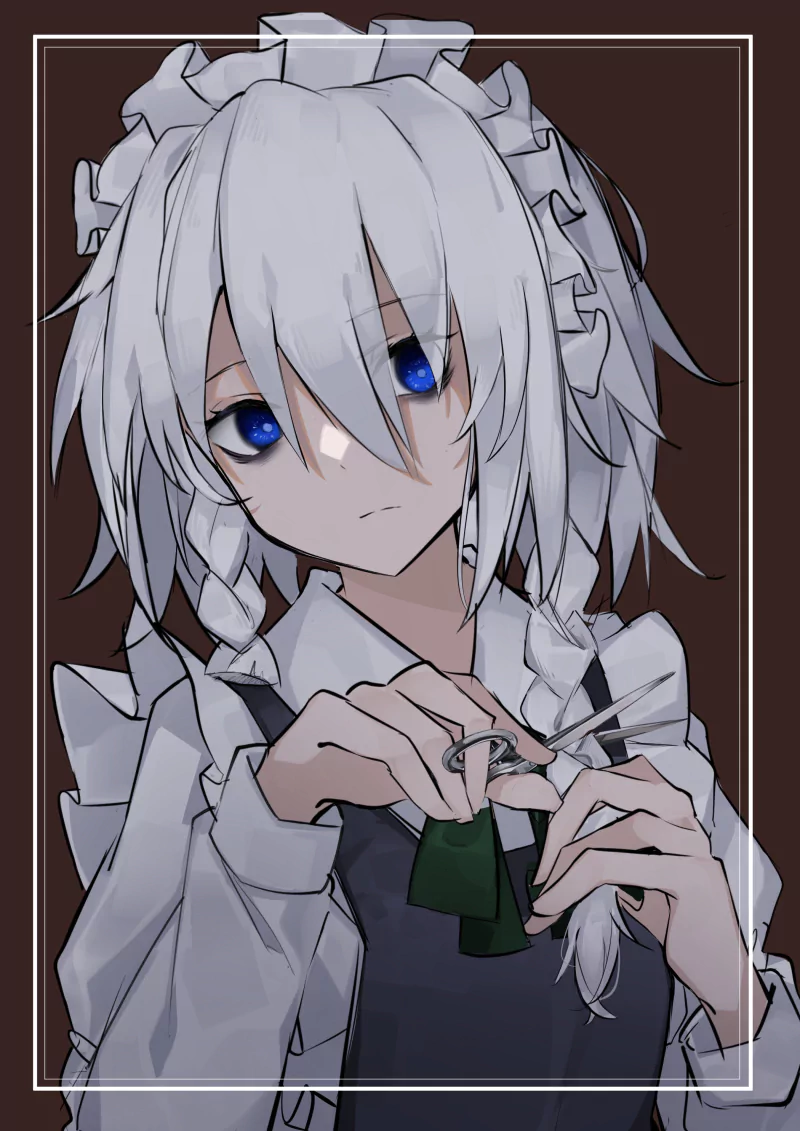 Sakuya Izayoi Anime Touhou Image