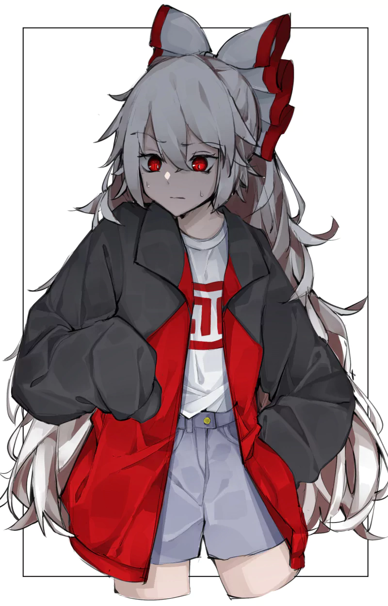 Fujiwara no Mokou Anime Touhou Image