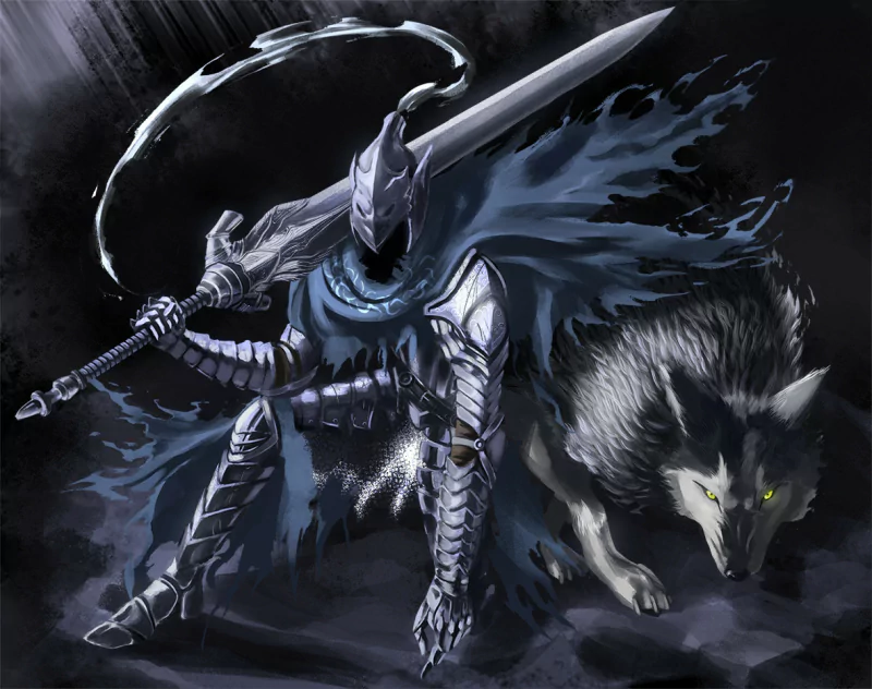 Sif (Dark Souls) Artorias (Dark Souls) video game Dark Souls Image