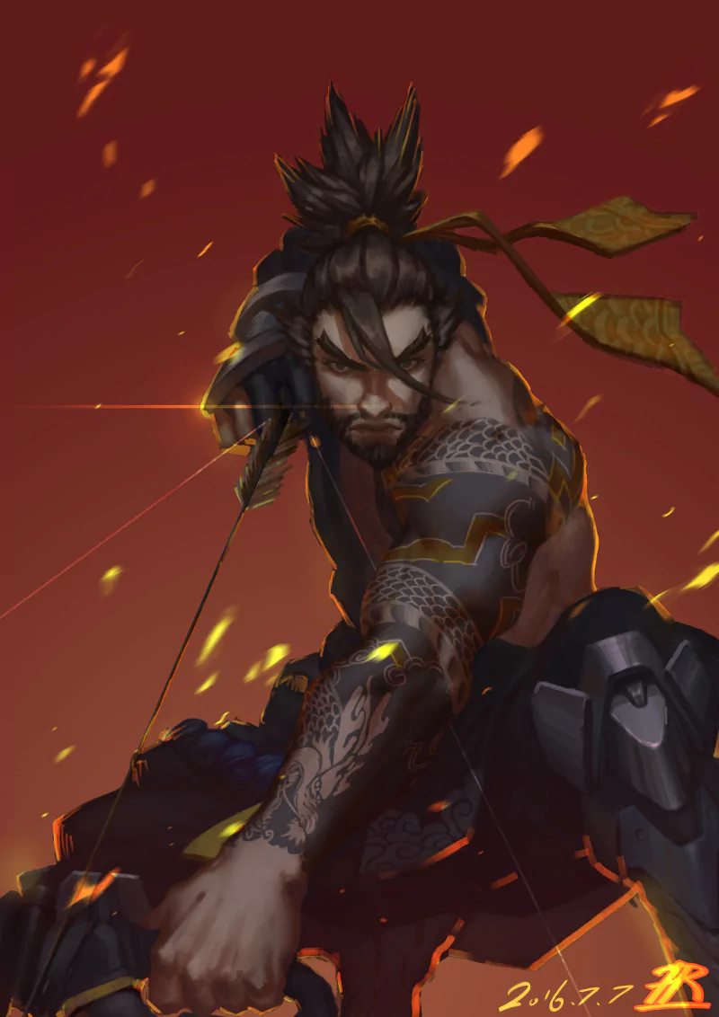 Hanzo (Overwatch) video game Overwatch Image