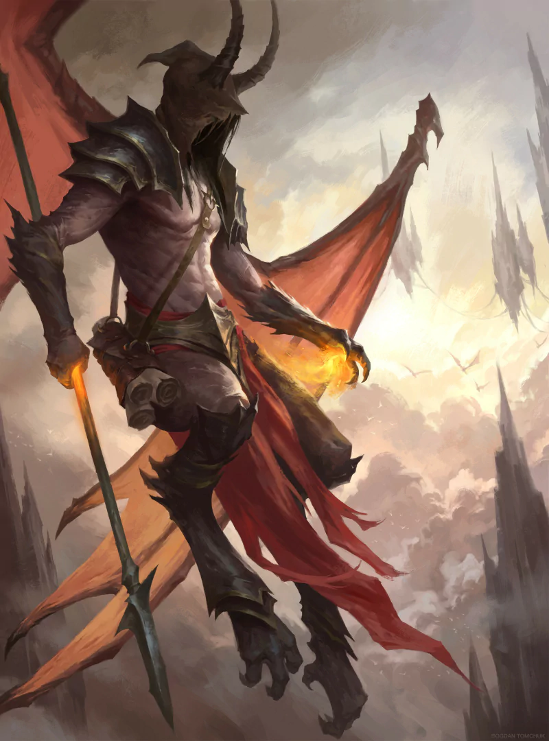  Cast out of Heaven by Bogdan Tomchuk