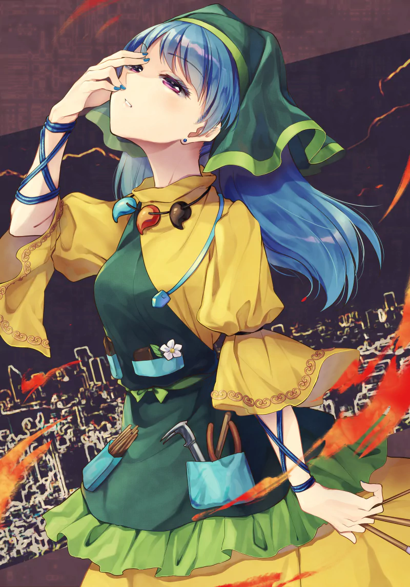 Haniyasushin Keiki Anime Touhou Image