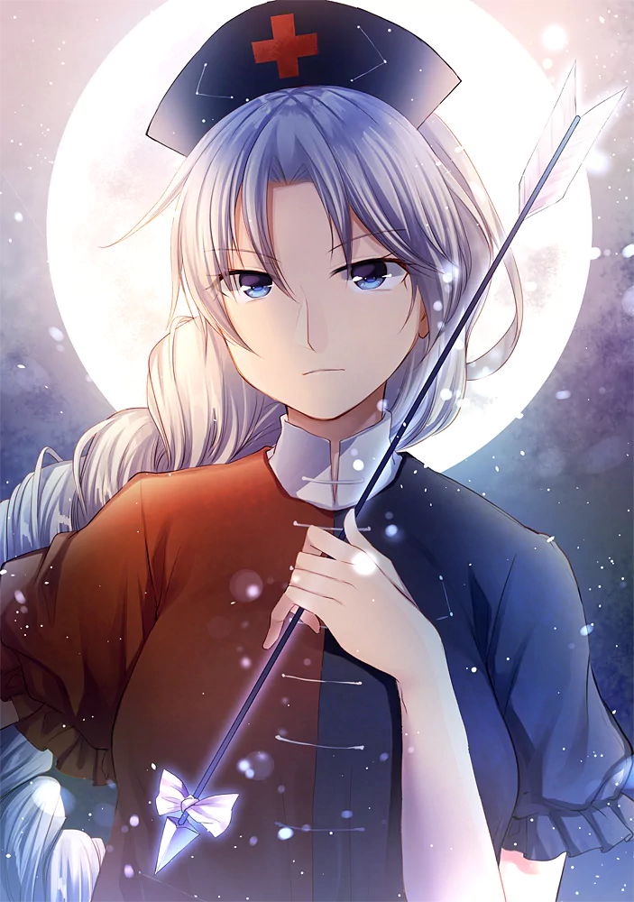 Eirin Yagokoro Anime Touhou Image