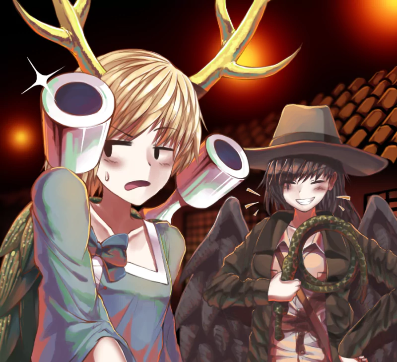 Saki Kurokoma Kicchou Yachie Anime Touhou Image