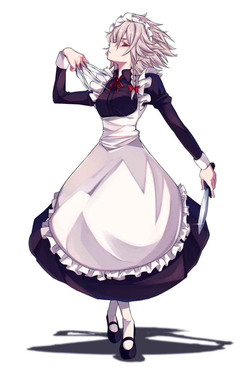 Sakuya Izayoi Anime Touhou Image
