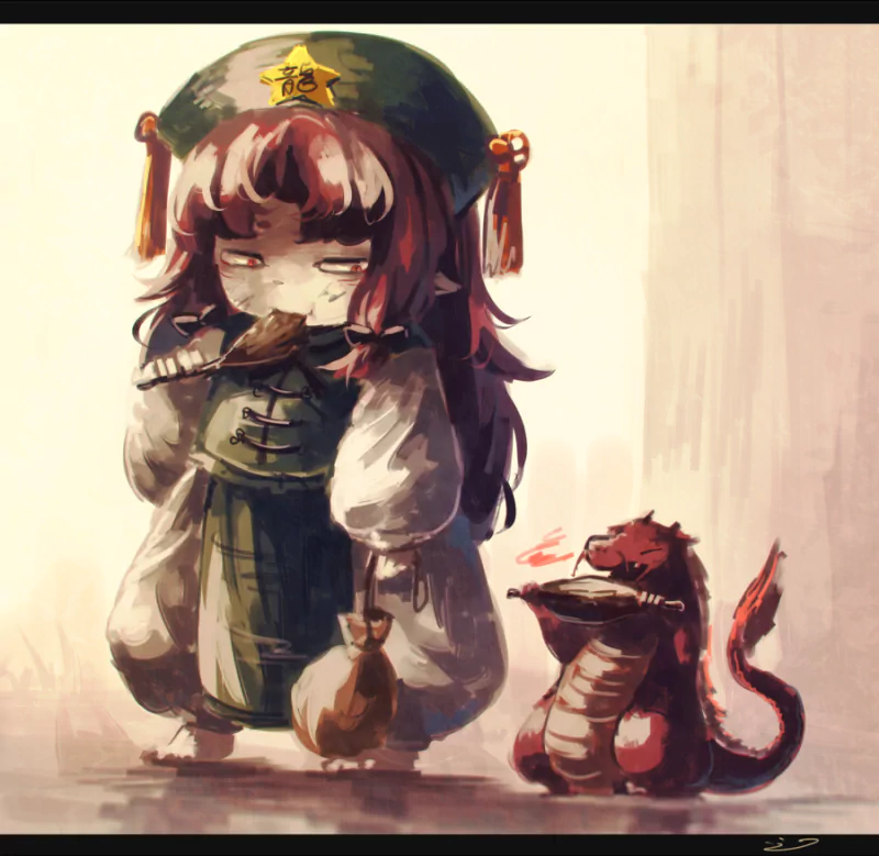 Hong Meiling Anime Touhou Image