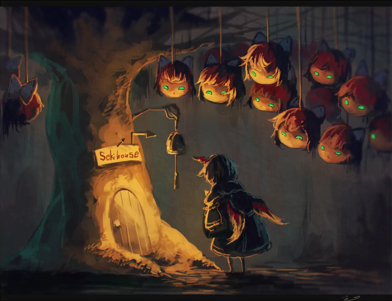 Sekibanki (Touhou) Tokiko (Touhou) Anime Touhou Image