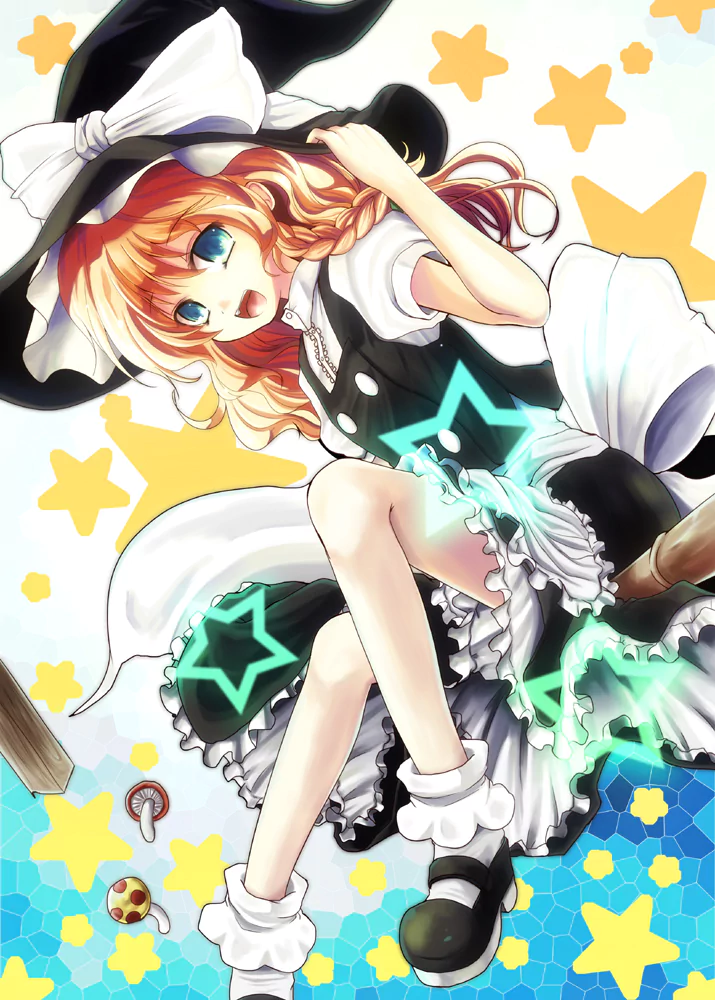 Marisa Kirisame Anime Touhou Image