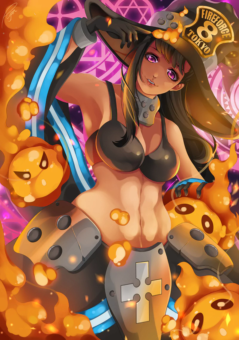  Maki in Fire Force