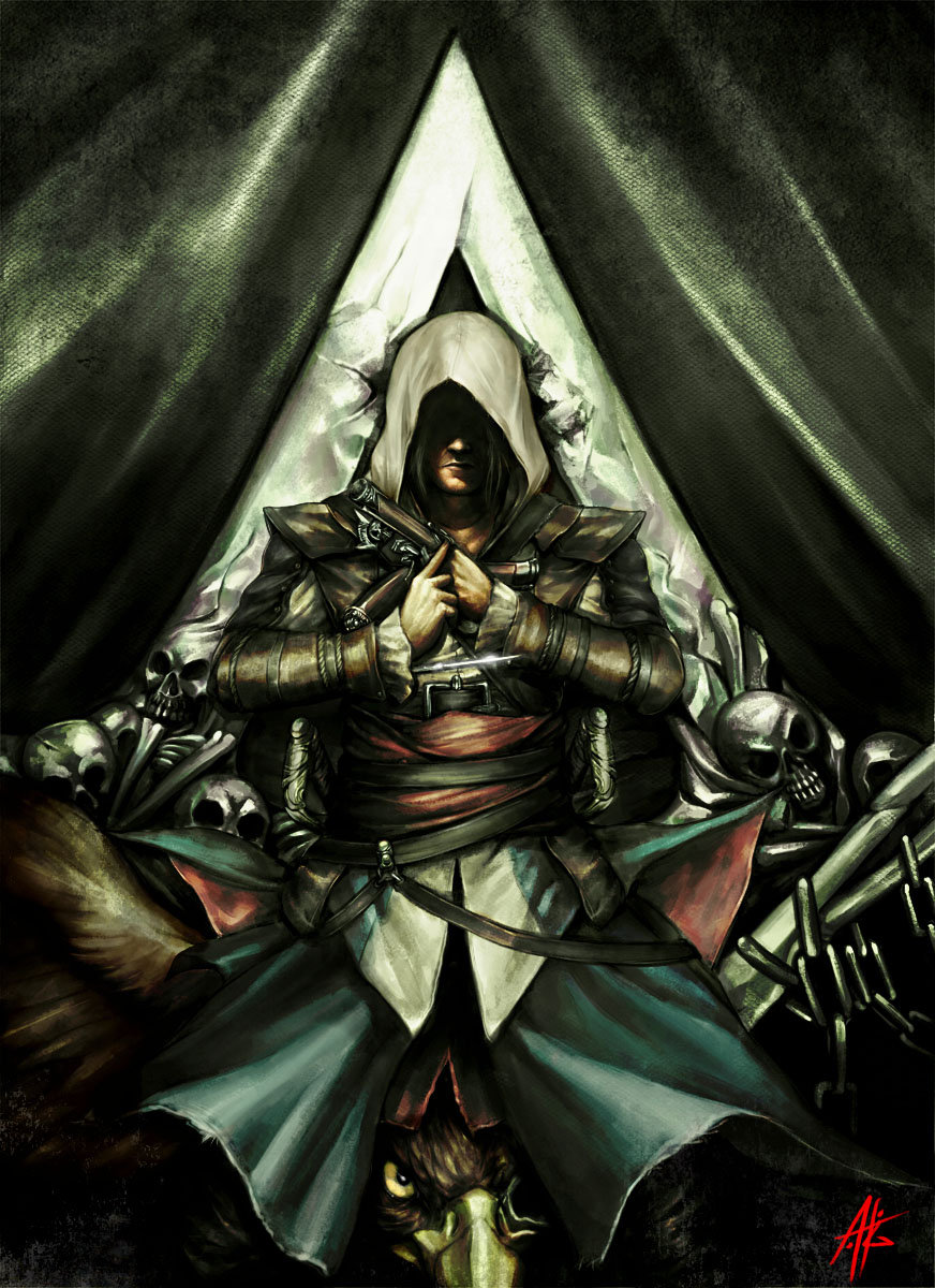 Assassin's Creed IV: Black Flag Art by Alejandro Tio Gary