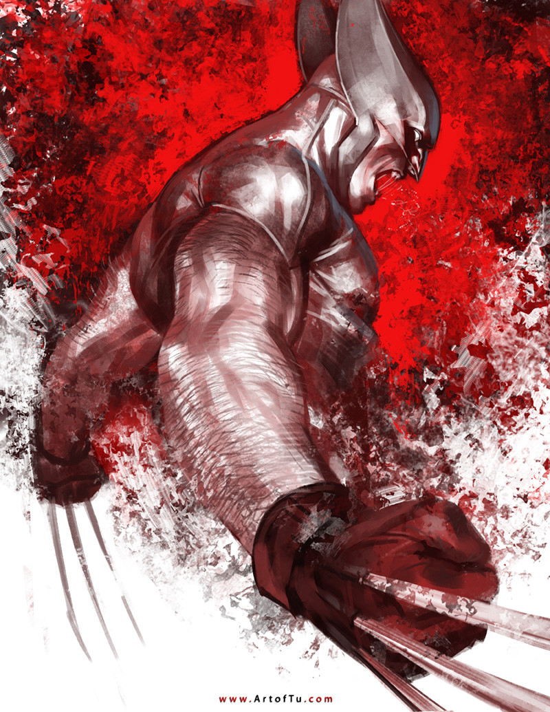 Wolverine Art by Tu Bui