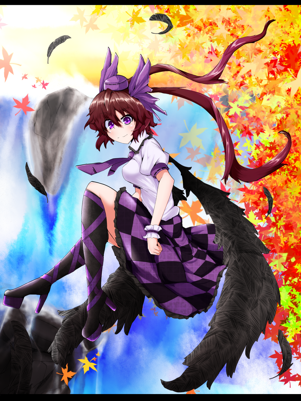 Download Hatate Himekaidou Anime Touhou Art