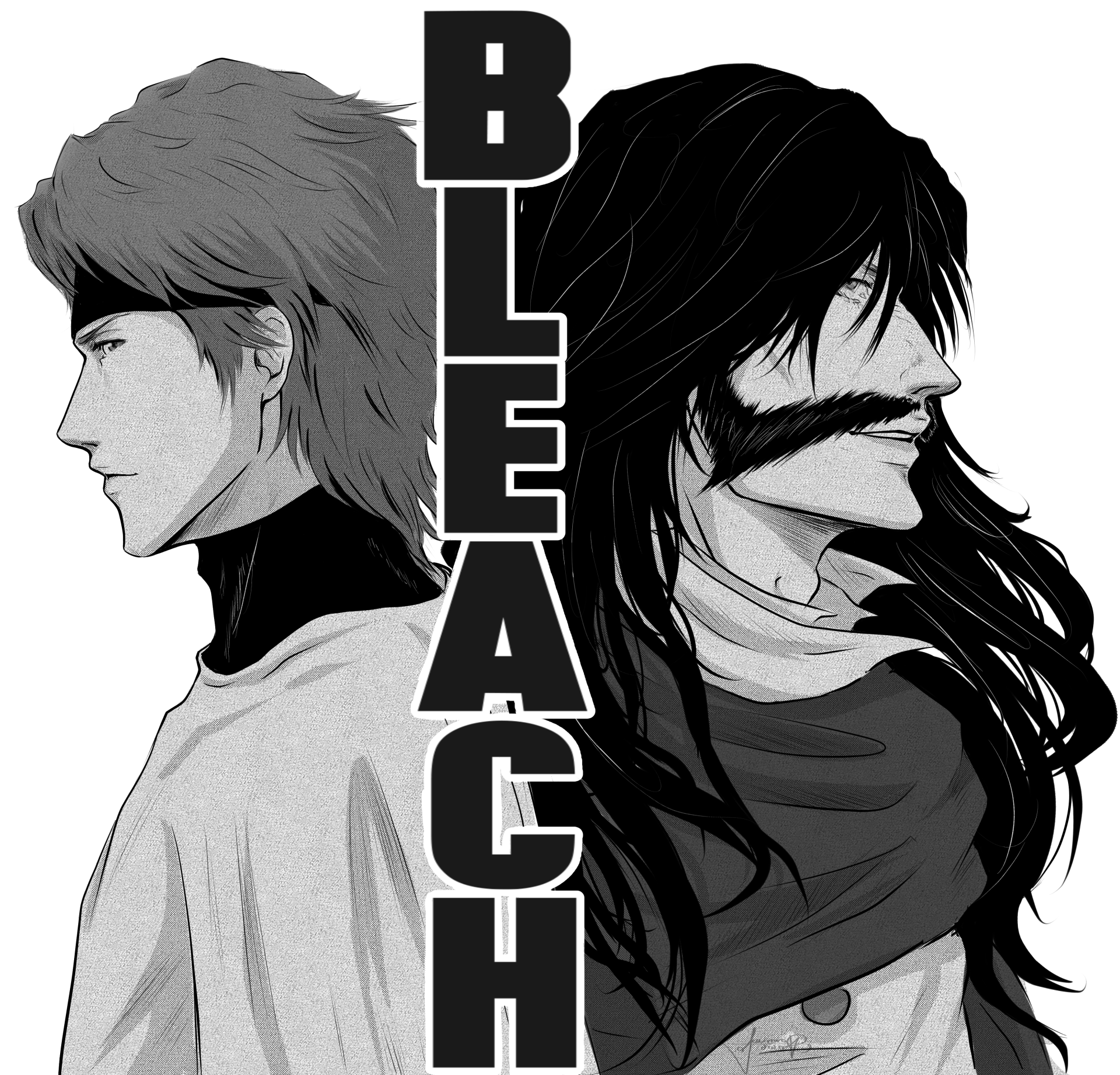 Aizenand &amp; Yhwach by AuroraArchangel