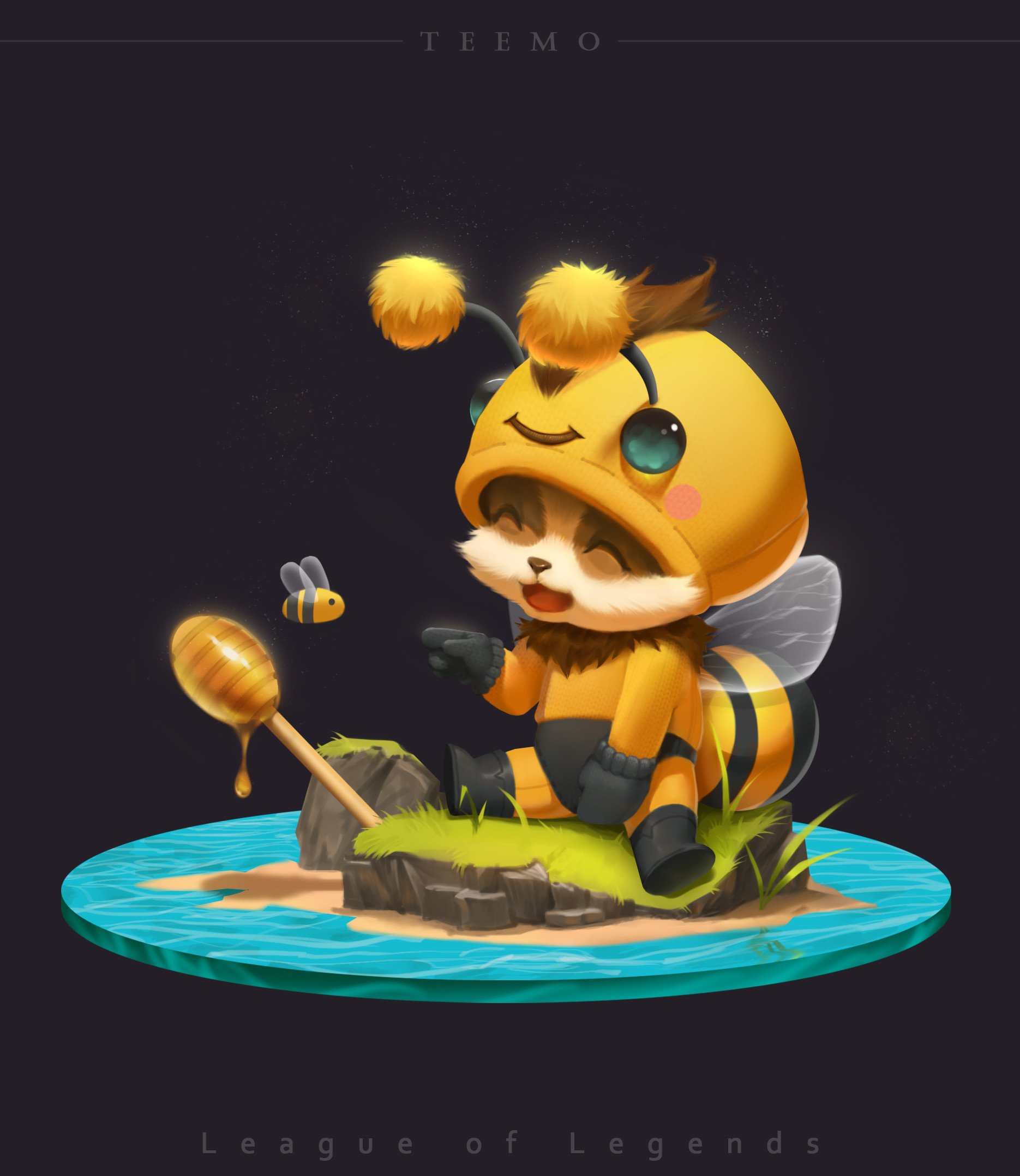 Download Teemo (League Of Legends) Video Game League Of Legends Art