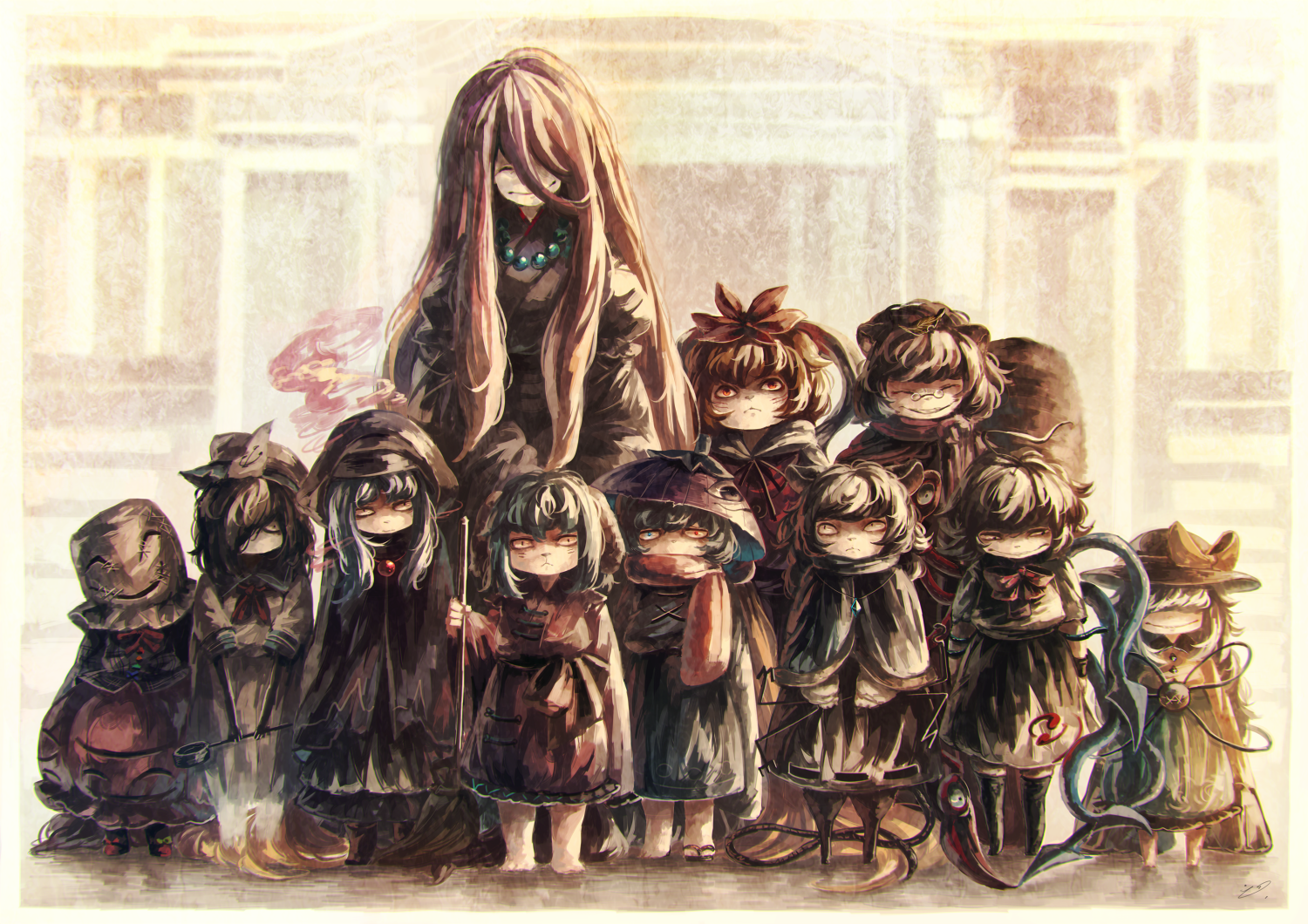 Download Byakuren Hijiri Unzan (Touhou) Mamizou Futatsuiwa Shou Toramaru Koishi Komeiji Nue Houjuu Nazrin (Touhou) Kogasa Tatara Kyouko Kasodani Ichirin Kumoi Minamitsu Murasa Hata No Kokoro Anime Touhou Art