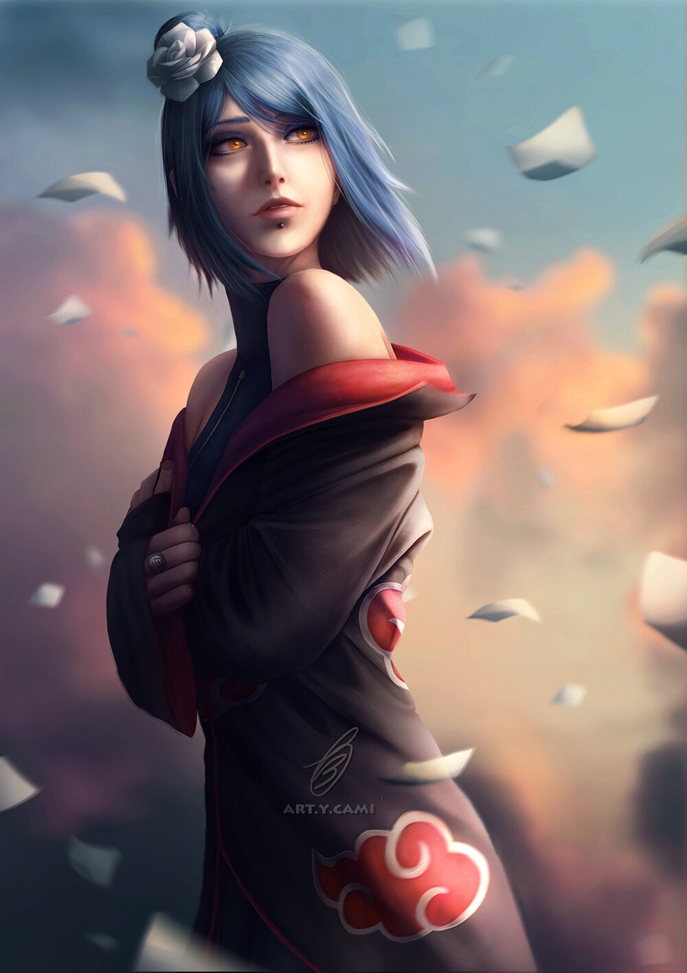 Download Konan (Naruto) Anime Naruto Art
