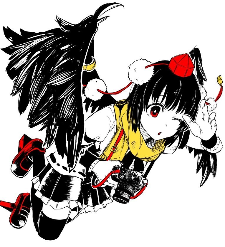 Download Aya Shameimaru Anime Touhou Art