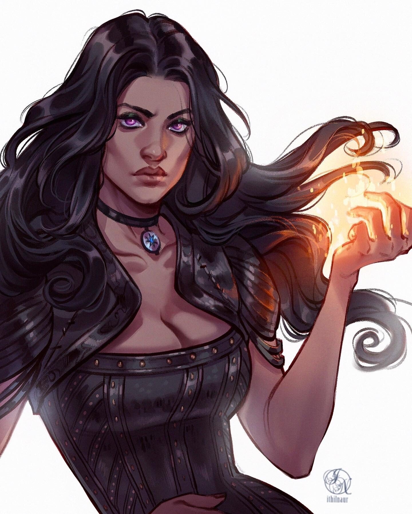 Download Yennefer Of Vengerberg TV Show The Witcher Art