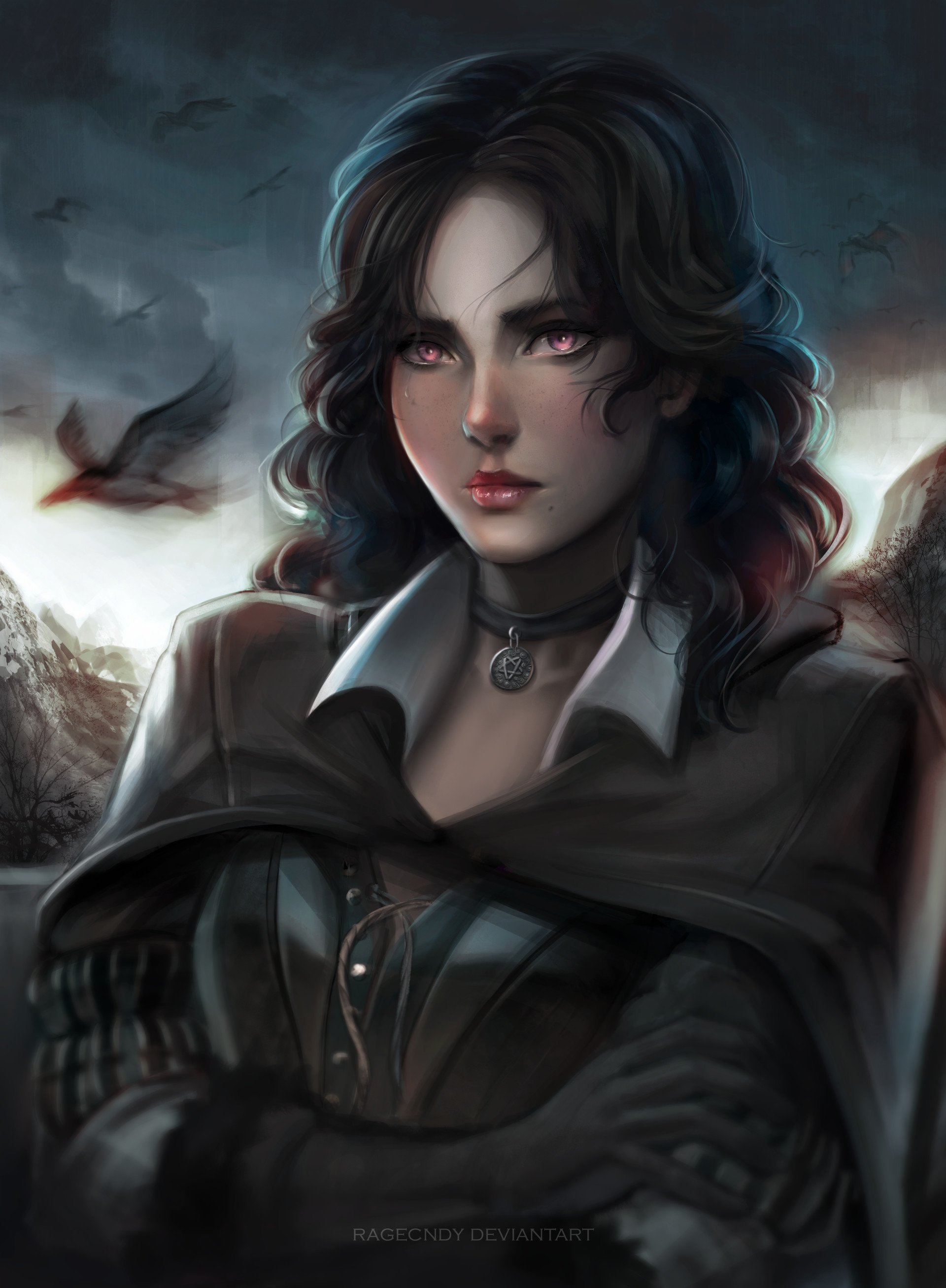 Download Yennefer Of Vengerberg Video Game The Witcher 3: Wild Hunt Art