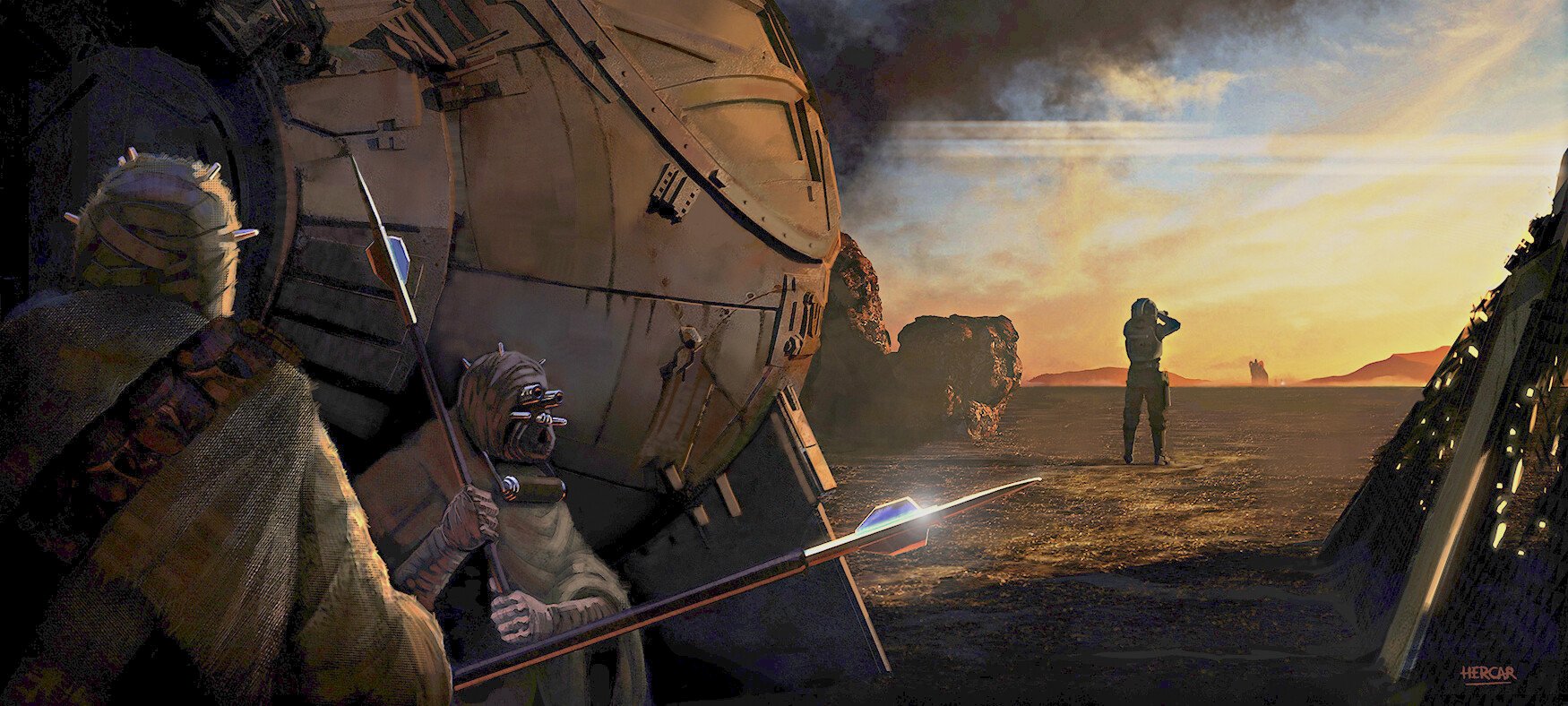 Download Tusken Raider Sci Fi Star Wars Art