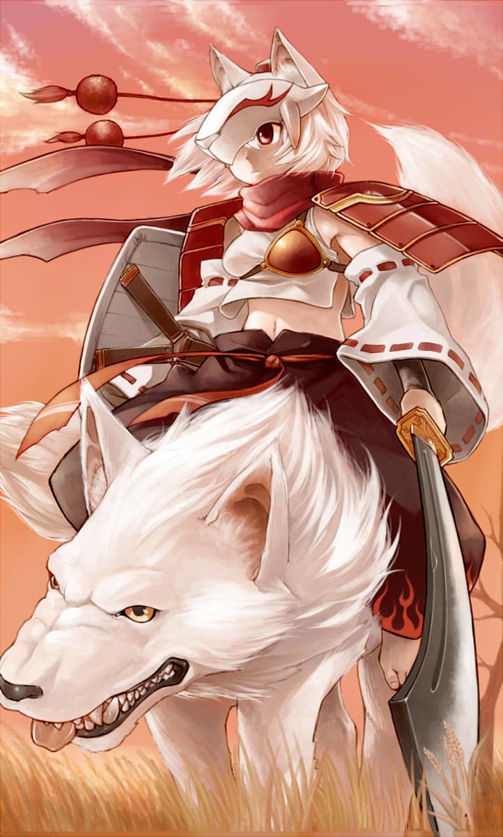 Download Momiji Inubashiri Anime Touhou Art