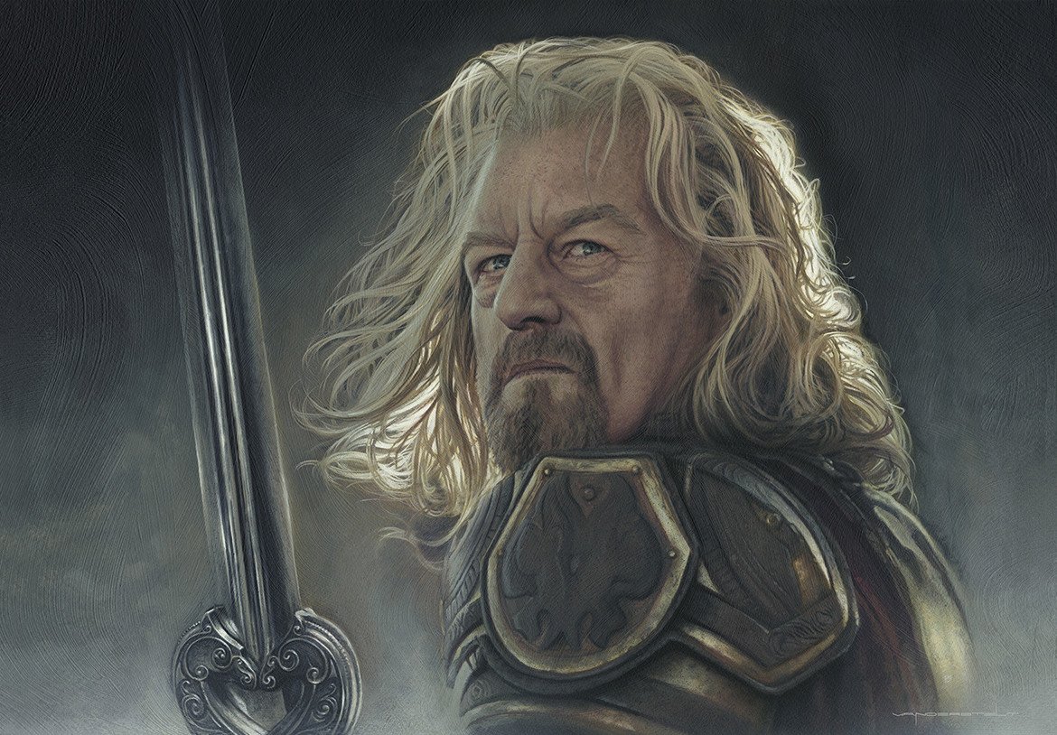Download Théoden (The Lord Of The Rings) Fantasy The Lord Of The Rings Art