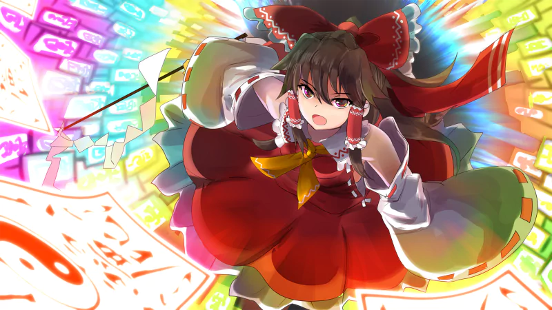 Reimu Hakurei Anime Touhou Image