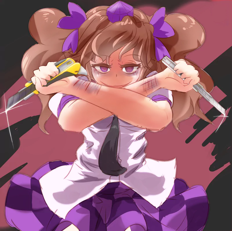 Hata-tan Hatate Himekaidou Anime Touhou Image