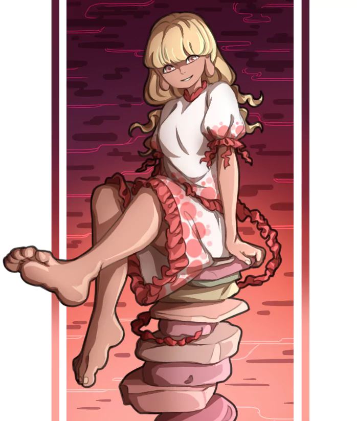 Eika Ebisu Anime Touhou Image