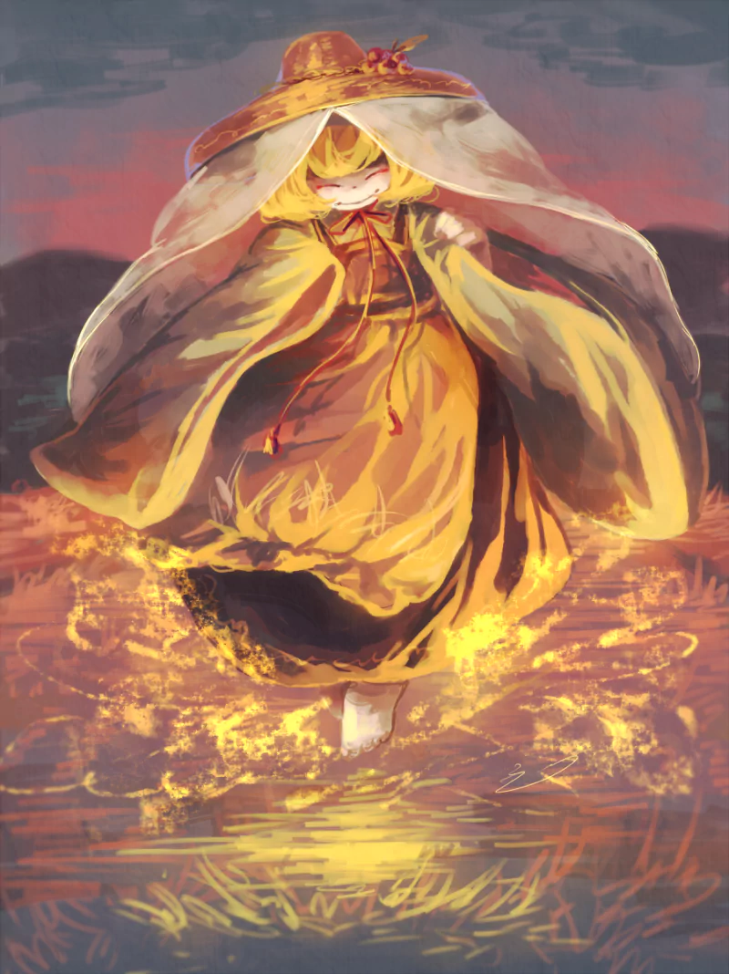 Minoriko Aki Anime Touhou Image